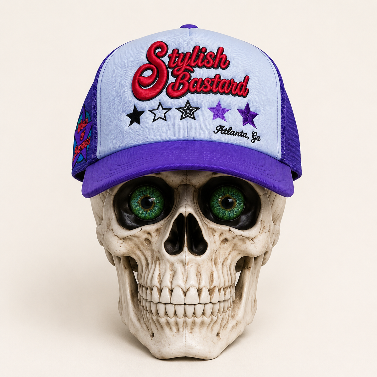 Original Stylish Bastard Trucker (Purple)